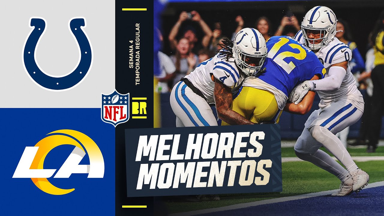 SEMANA 4 | Indianapolis Colts vs Los Angeles Rams | Melhores Momentos | NFL 2025