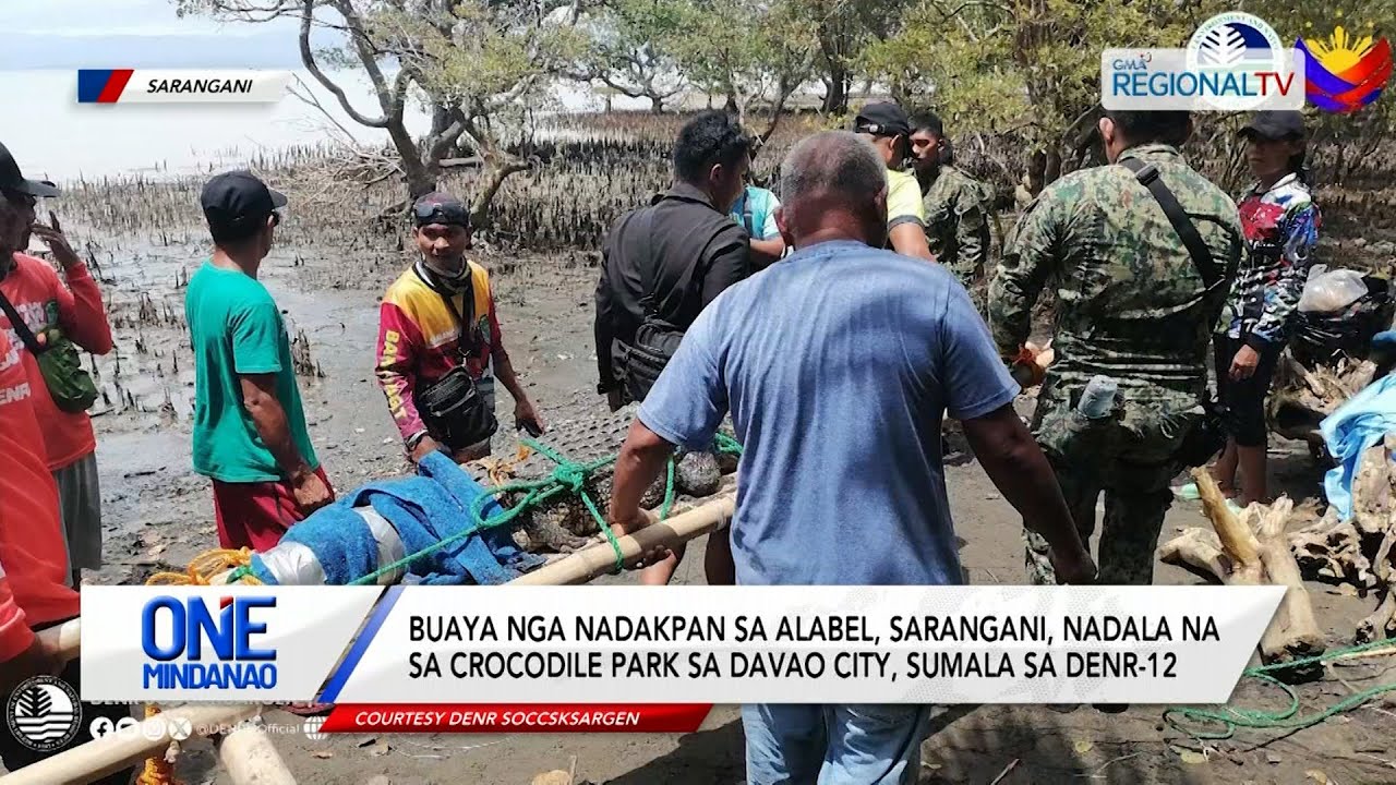 One Mindanao: Usa ka buaya, nadakpan sa Alabel, Sarangani
