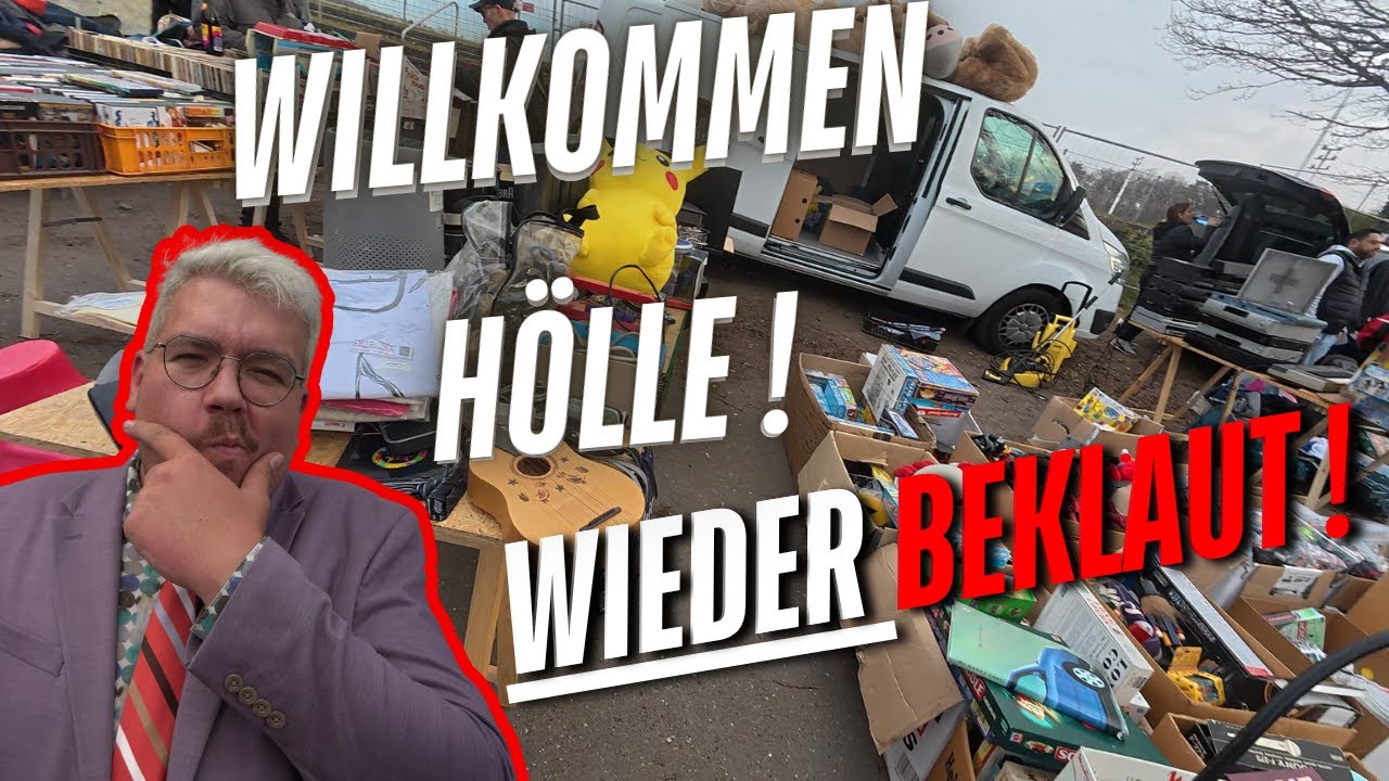 SCHLIMMSTER FLOHMARKT DEUTSCHLANDS ! DIE HÖLLE !