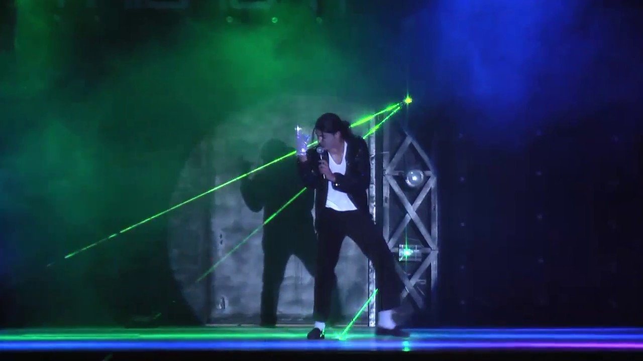 michael jackson show [billie jean] hotel fiesta beach djerba