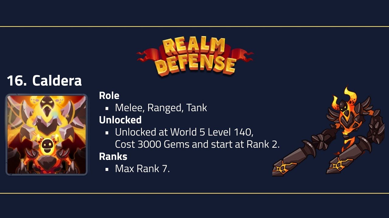 Caldera Review - Realm Defense