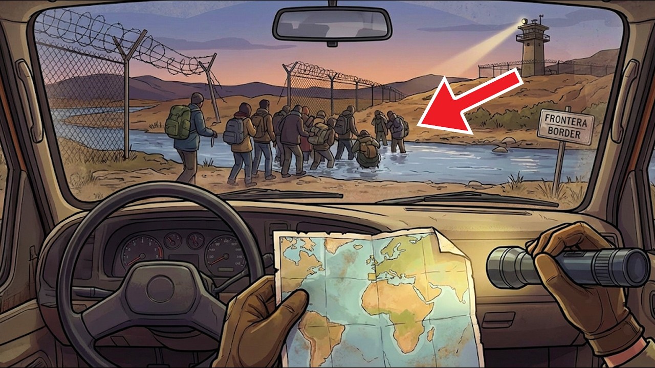 POV: You are a human smuggler on the border of two countries