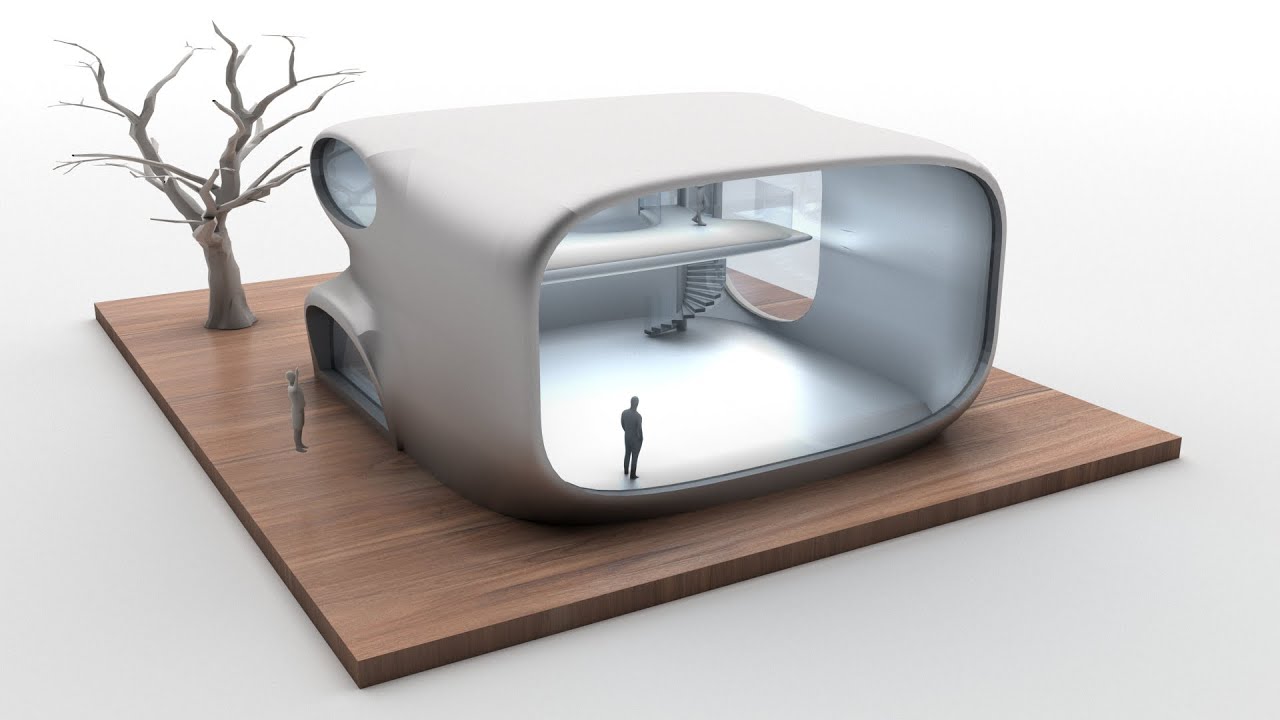SubD blob house - Rhino and grasshopper modelling tutorial
