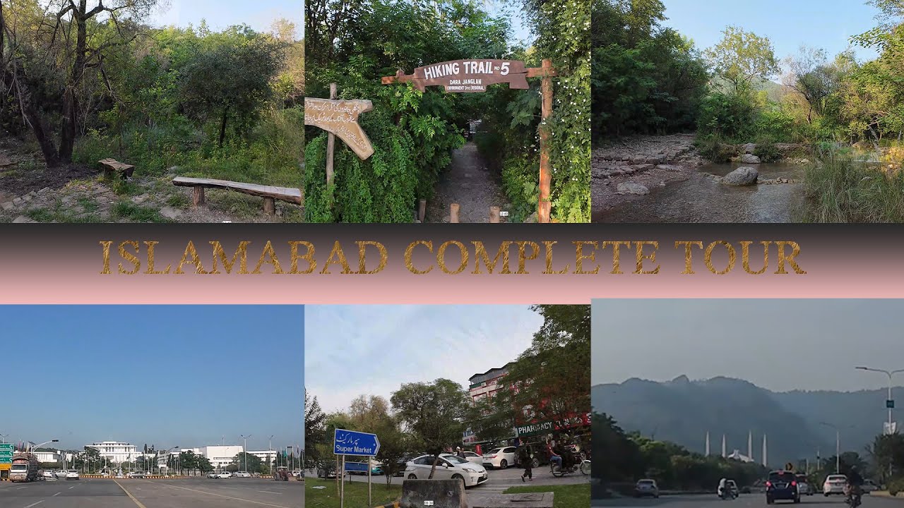 Complete Tour of Islamabad | Drive Video of Islamabad Showing Complete Situation and City
