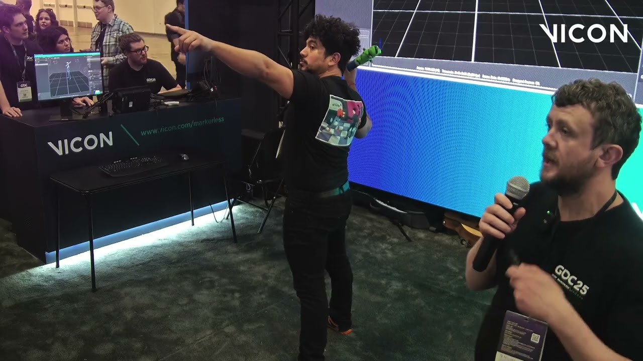 GDC 2025 - Vicon Markerless Motion Capture - Creative Iteration