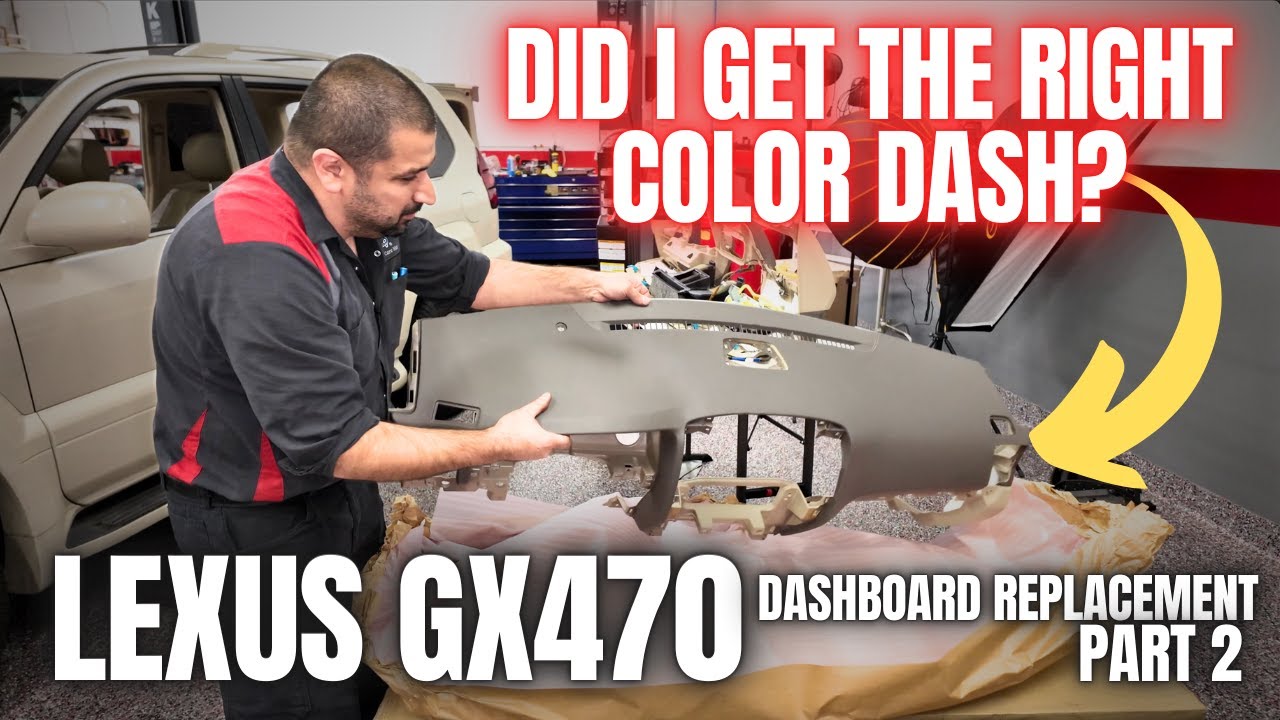 Did I Get The Right Color Dash for the GX470? Dash Replacement Part 2