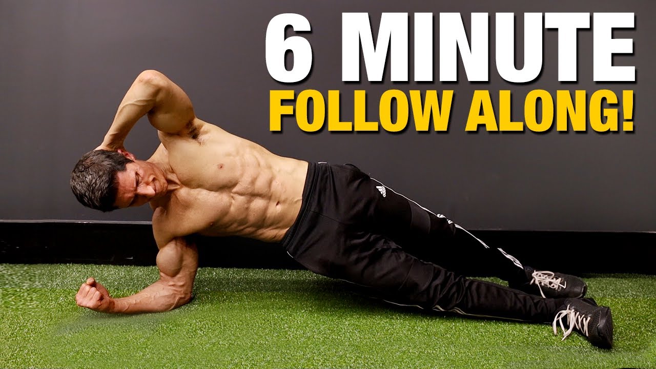 6 Pack Abs Workout | Just 6 Minutes!! (FOLLOW ALONG)