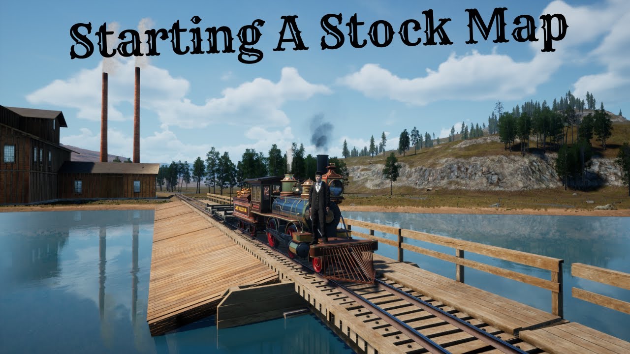 Lake Valley Stock Map Start In RailRoads Online!