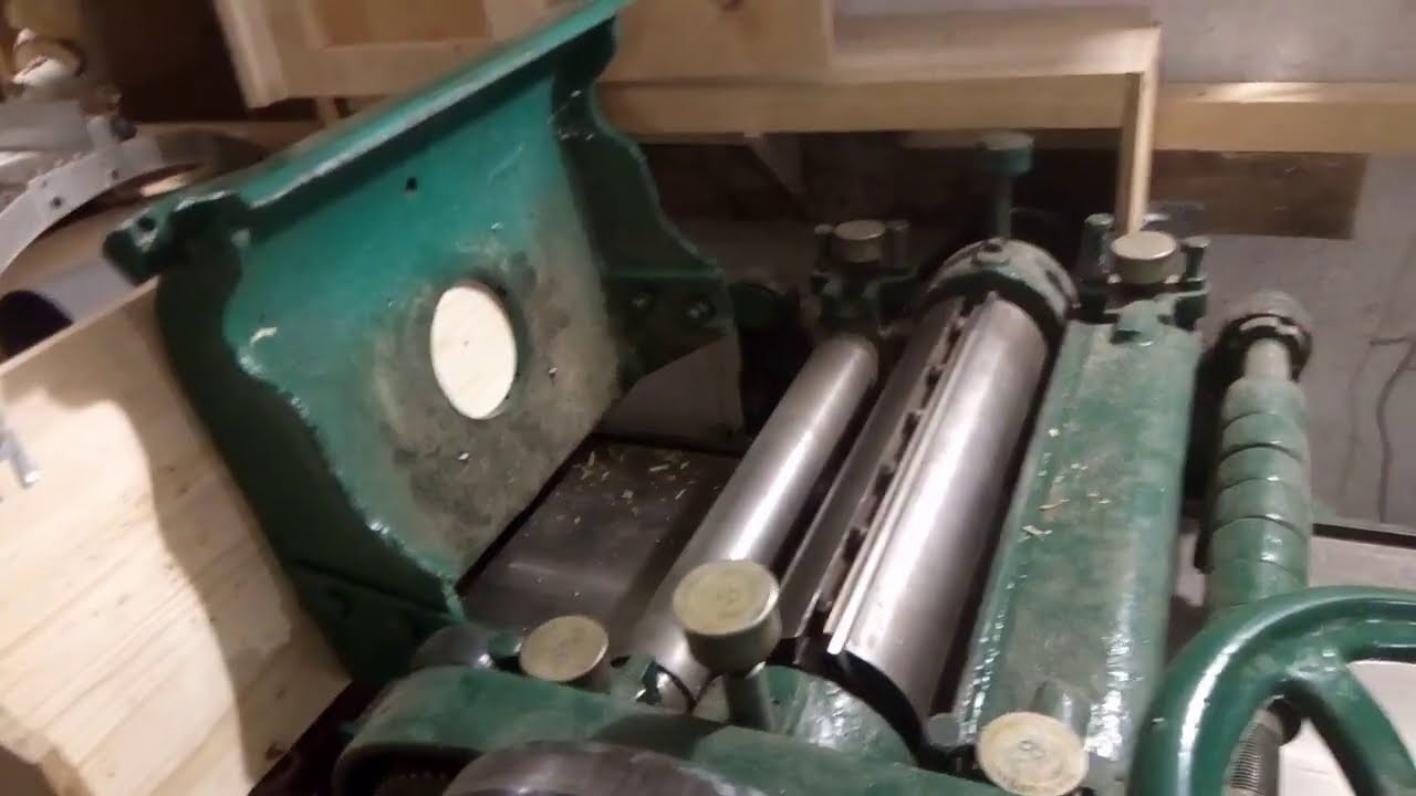 СР-4. Закончил восстановление станка.