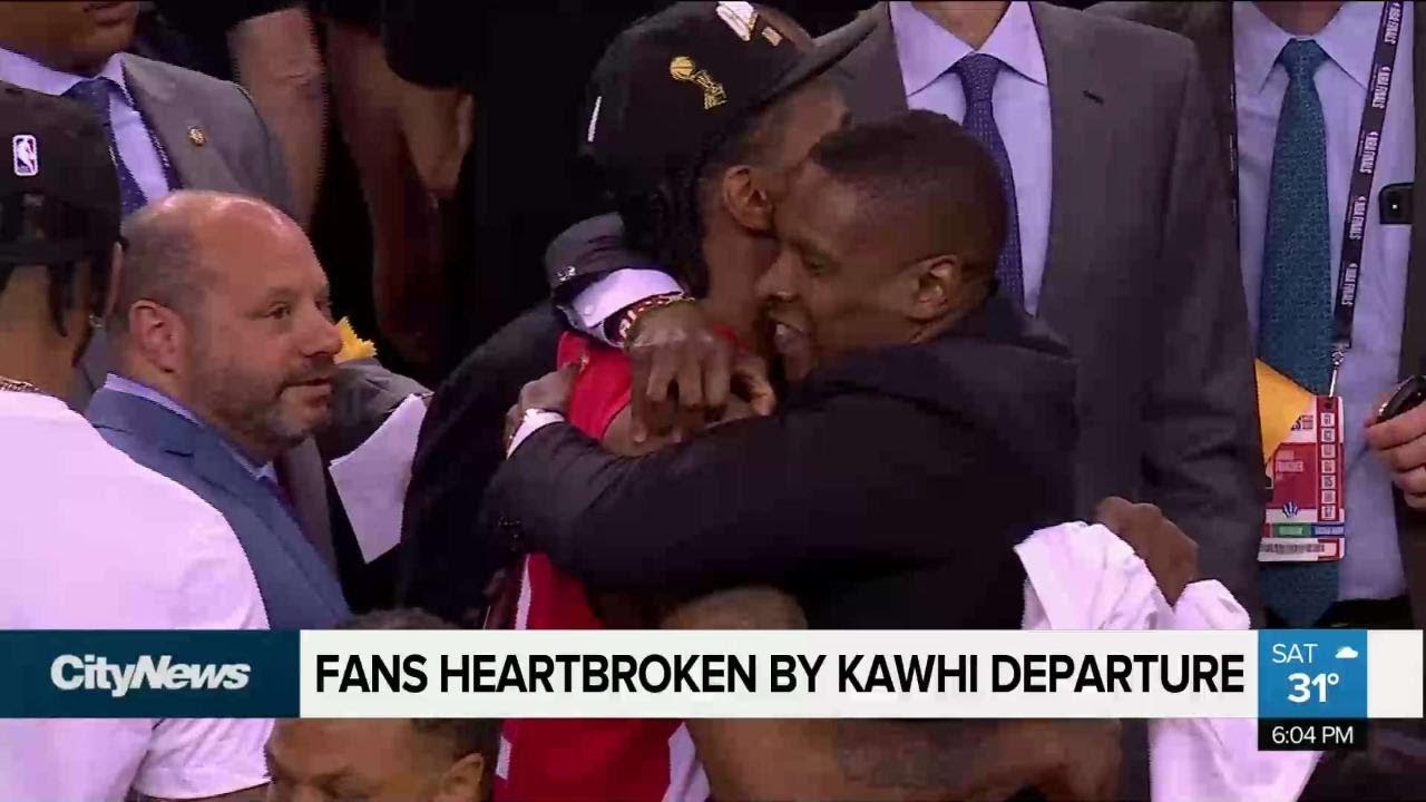 Raptors fans bid farewell to Kawhi