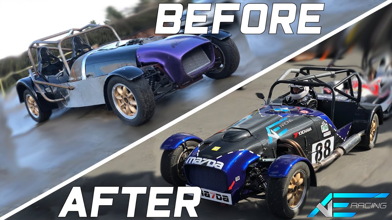 We Finally Finished Building The Racecar And The Gearbox Blew Up! Revealing the Ma7da Locost!