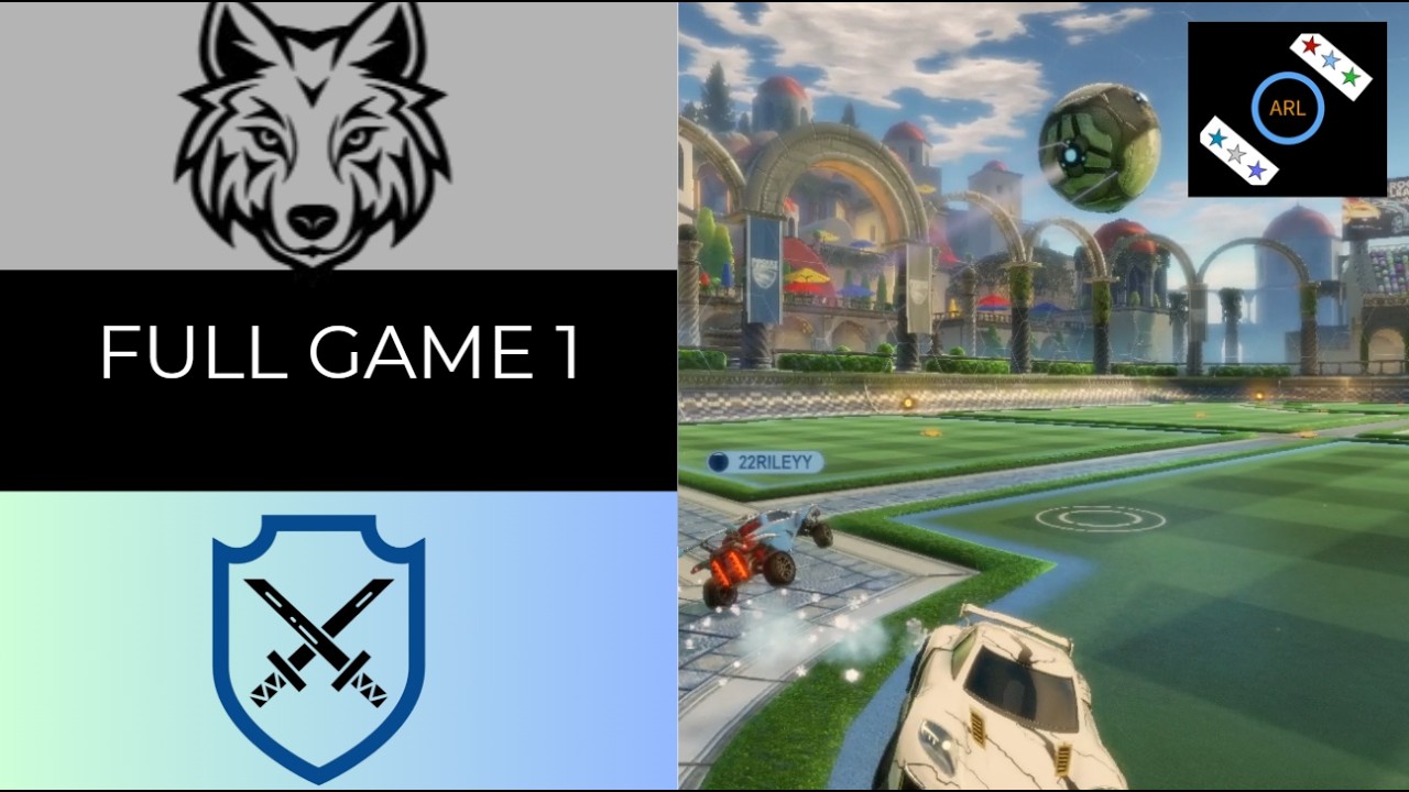Rocket League ARL | S2 Game 1 Nebraska Wolves Vs Washington Warriors