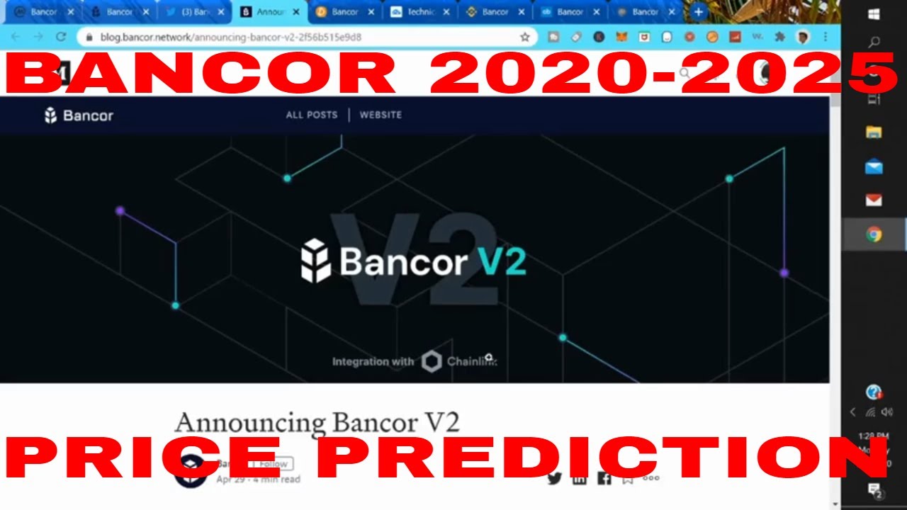 Bancor Price Prediction 2020 Bancor Cryptocurreny Coin Bancor v2 Network Explained BNT Token Coin