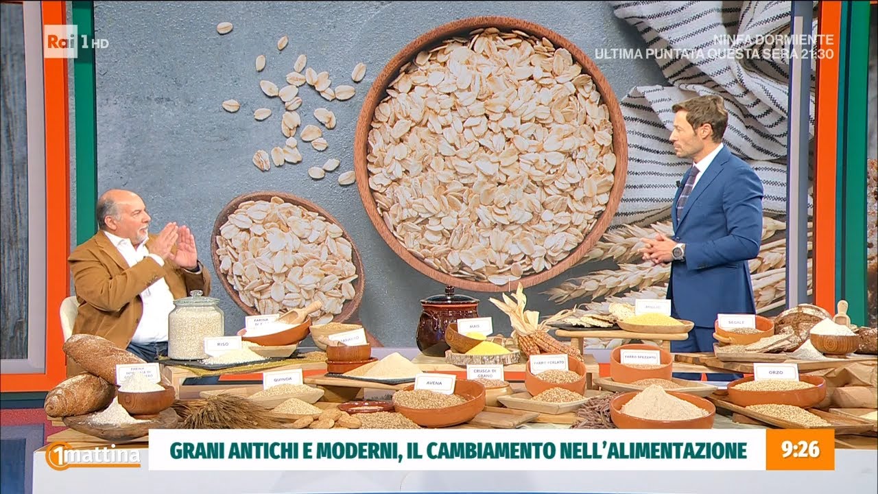 Cereali: orzo, avena, farro, orzo le alternative al grano - Unomattina 04/11/2024