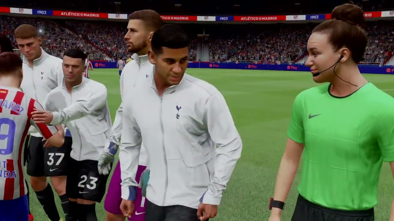 EA SPORTS FC 26 ( PS4 ) - Atlético de Madrid X Tottenham - Champions League - Simulaçāo 