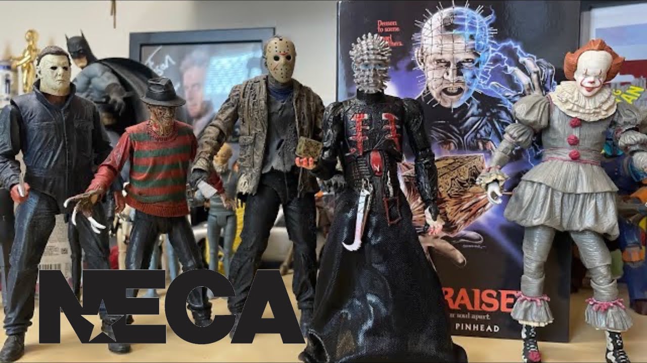 Hellraiser Ultimate Pinhead Bootleg figure review NECA Reel Toys Halloween Special