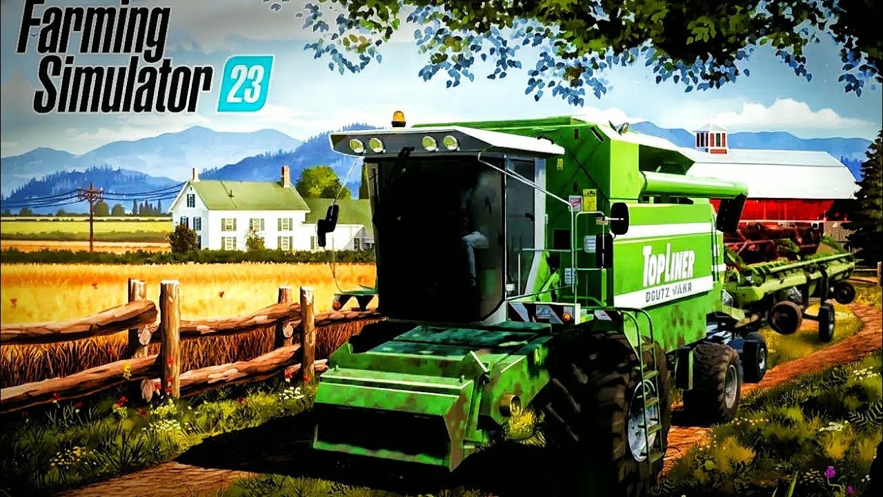 Farming Simulator 23 Gameplay Timelapse. 
