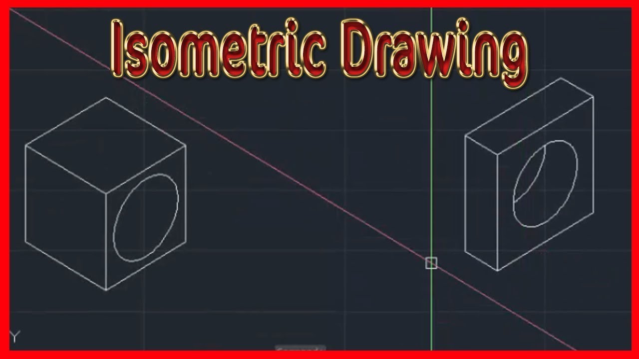 How to start with AutoCad | [Arabic] crash course - 6/8 | Isometric drawing