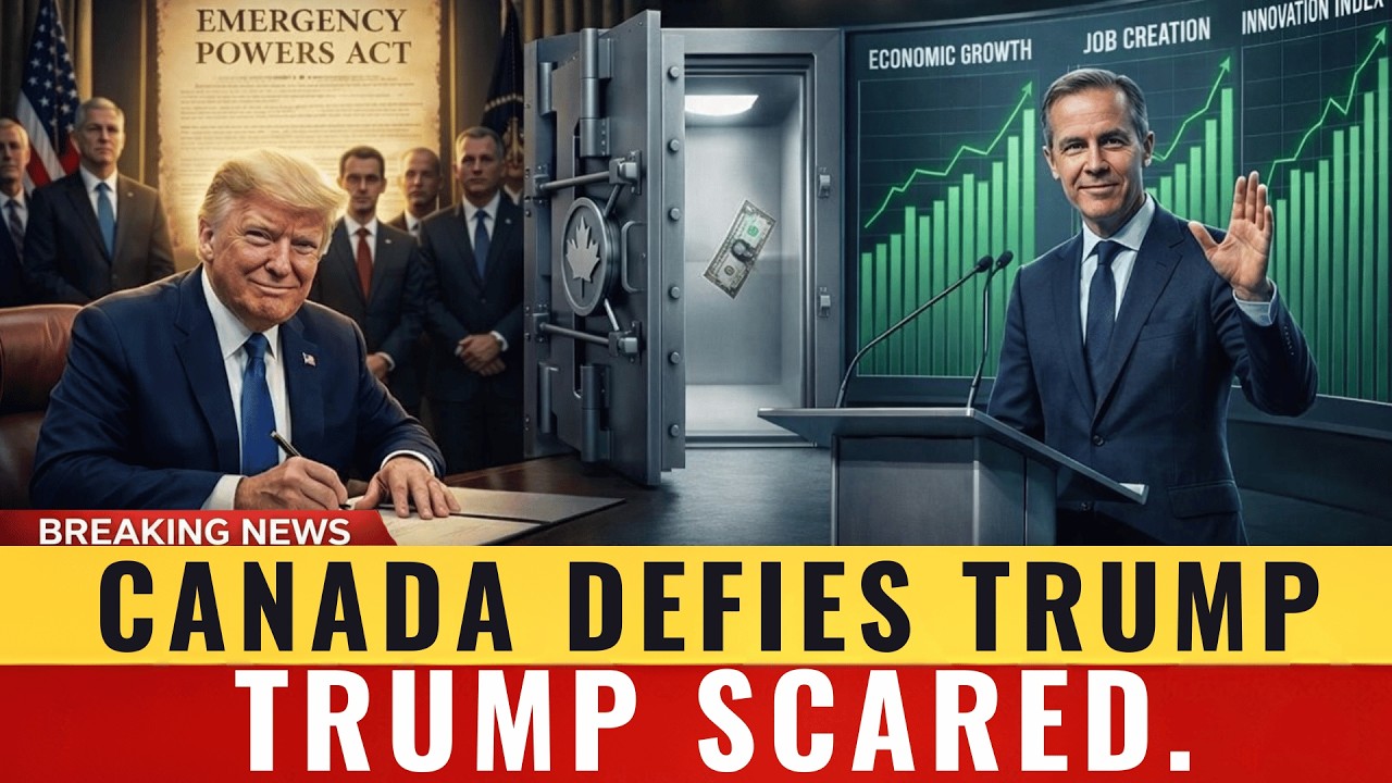 BREAKING Trump FREEZES Canada Bank Accounts — Carney’s Move SHOCKS Markets.
