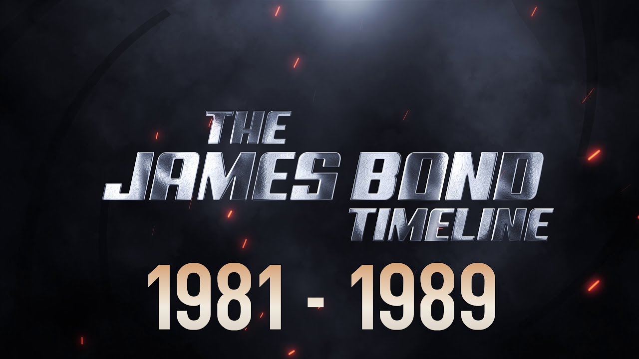 The James Bond Timeline *** 1981 - 1989 ***