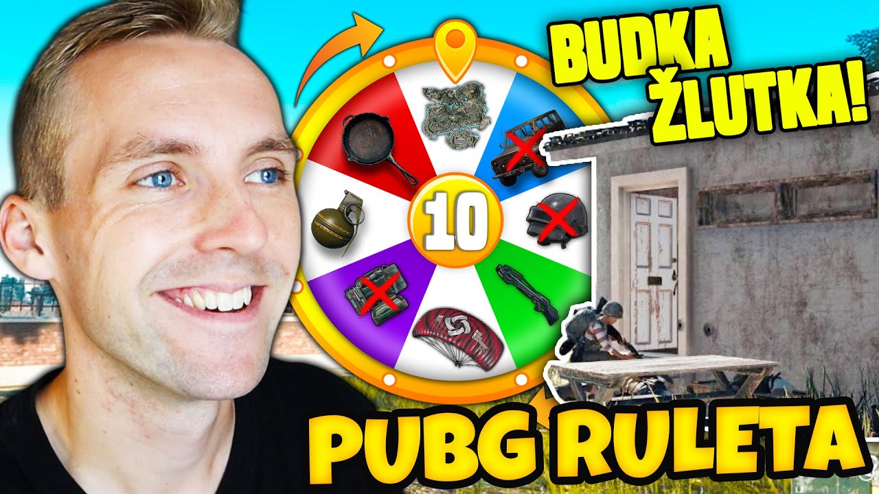Legendární *BUDKA ŽLUTKA* v PUBG Ruletě! w/@mupro_cz