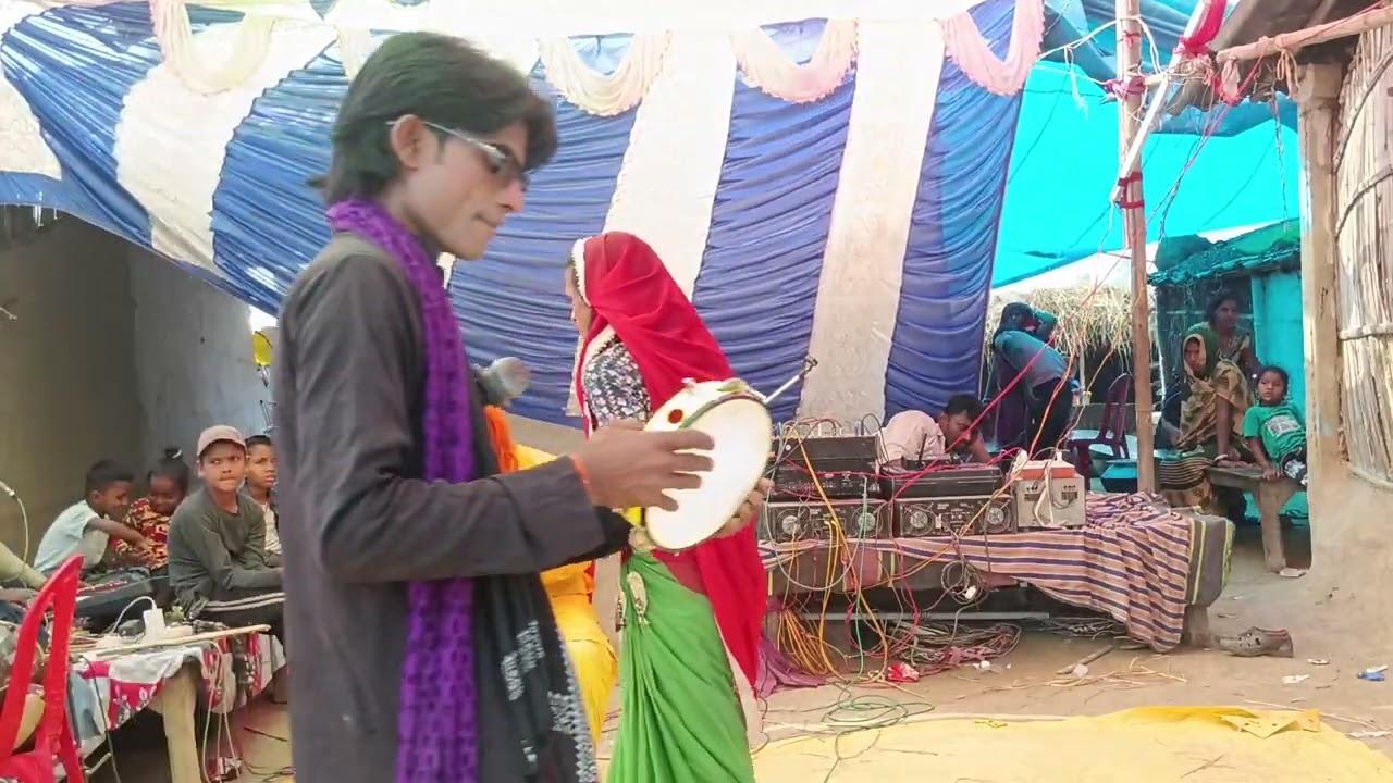 रंगिन भगेत मंडली गायक श्री संतोष पंजियार ग्राम गरिया पोस्ट बालम मधेपुरा