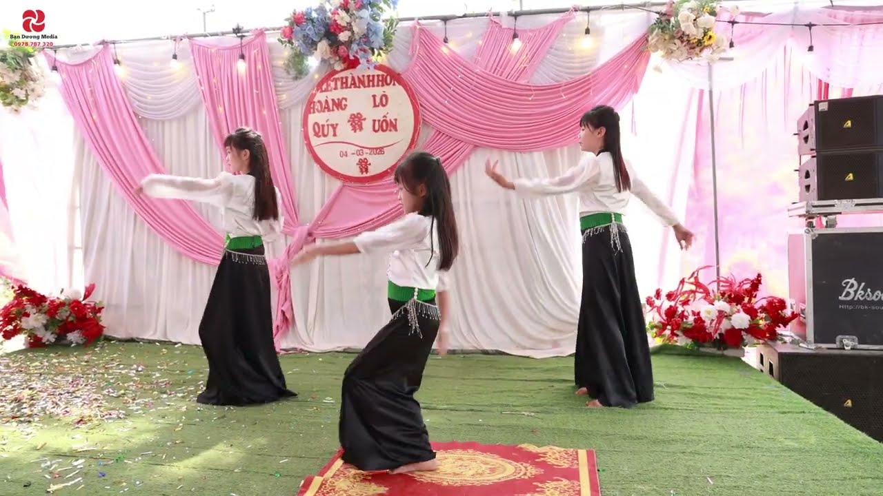 Bài múa VẤN VƯƠNG CHỢ TÌNH mừng Lễ Thành Hôn HOÀNG QUÝ & LÒ UỐN II Bạn Dương TV