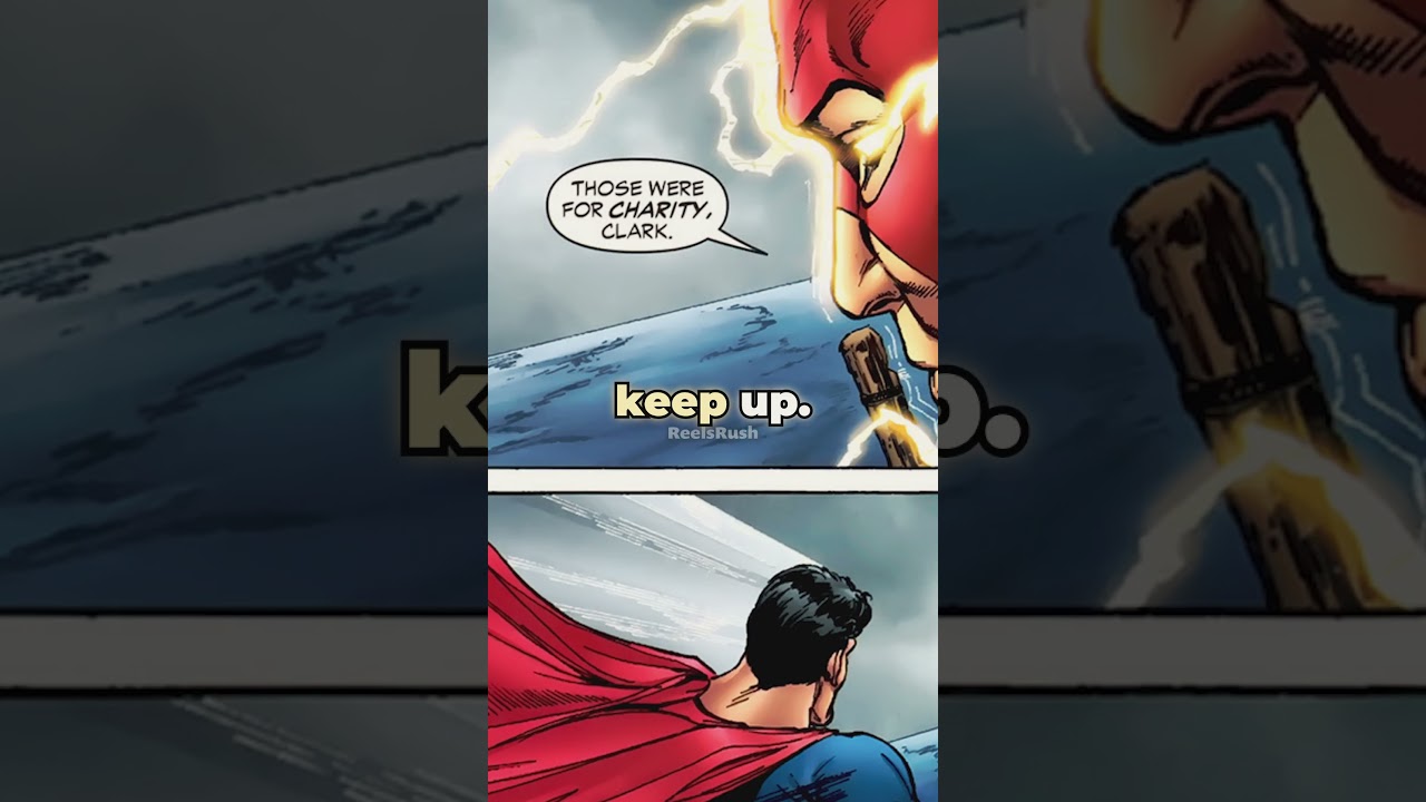 Those Were for Charity, Clark | #dc #dccomics #comics #superhero #theflash #superman