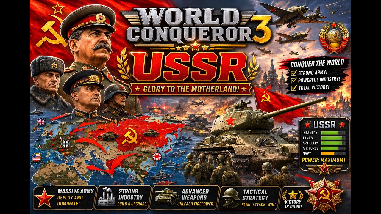 World Conqueror 3 USSR part end