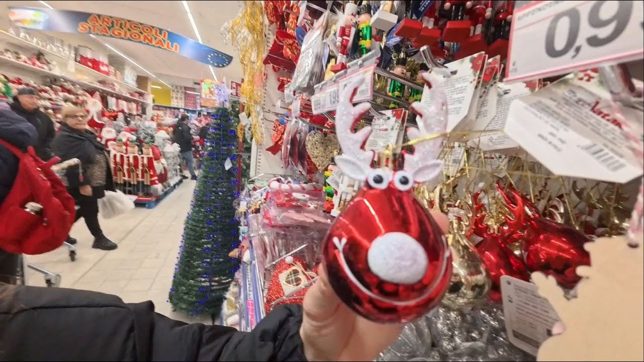 A caccia di decorazioni natalizie e pizze basse e scrocchiarelle - Vlog#04