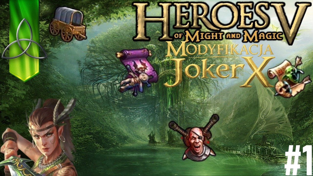 Po co komu światło? Na co komu destro? | Heroes V Sylvan Modyfikacja od JokerX #1
