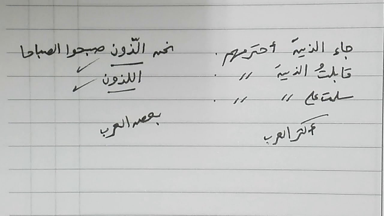شرح ألفية ابن مالك 37 - الموصولات الاسمية الخاصة