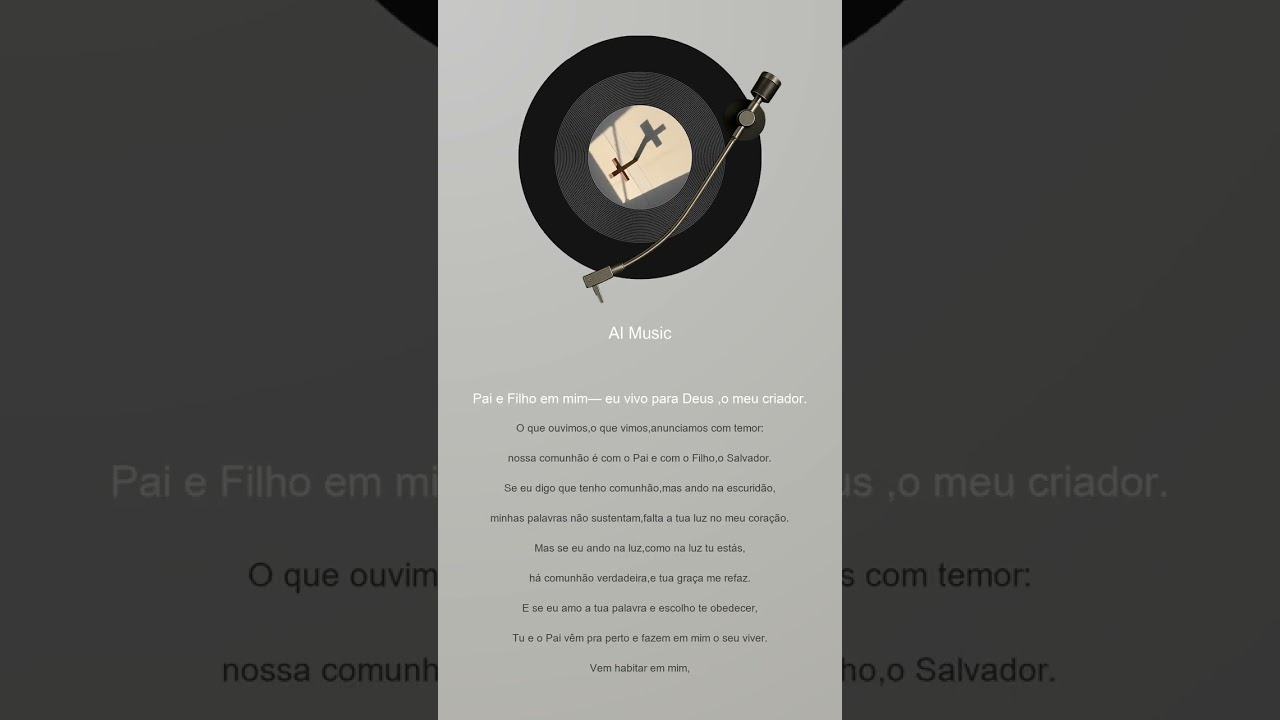 “Nossa Comunhão é com o Pai e com o Filho” #musica #adoracao #louvor #gospelmusic