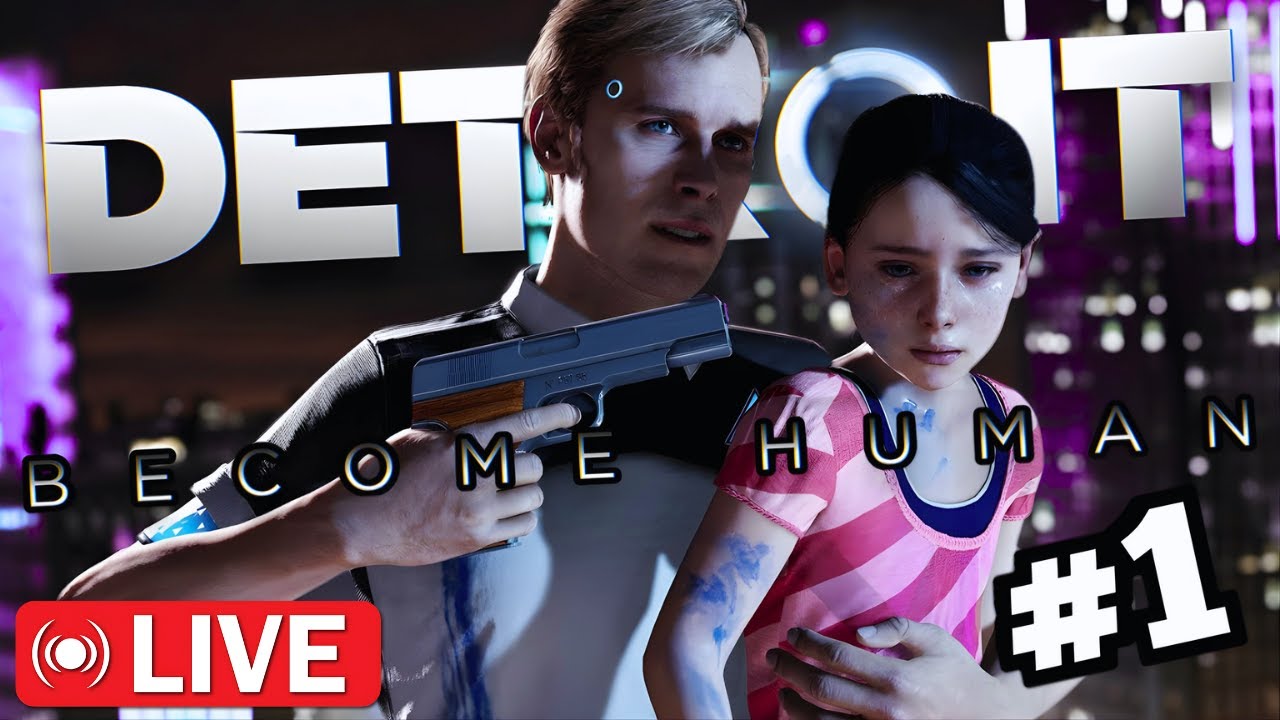 Can't Have Sh*t in Detroit | Detroit Become Human | Live Part 1 | (Portrait)