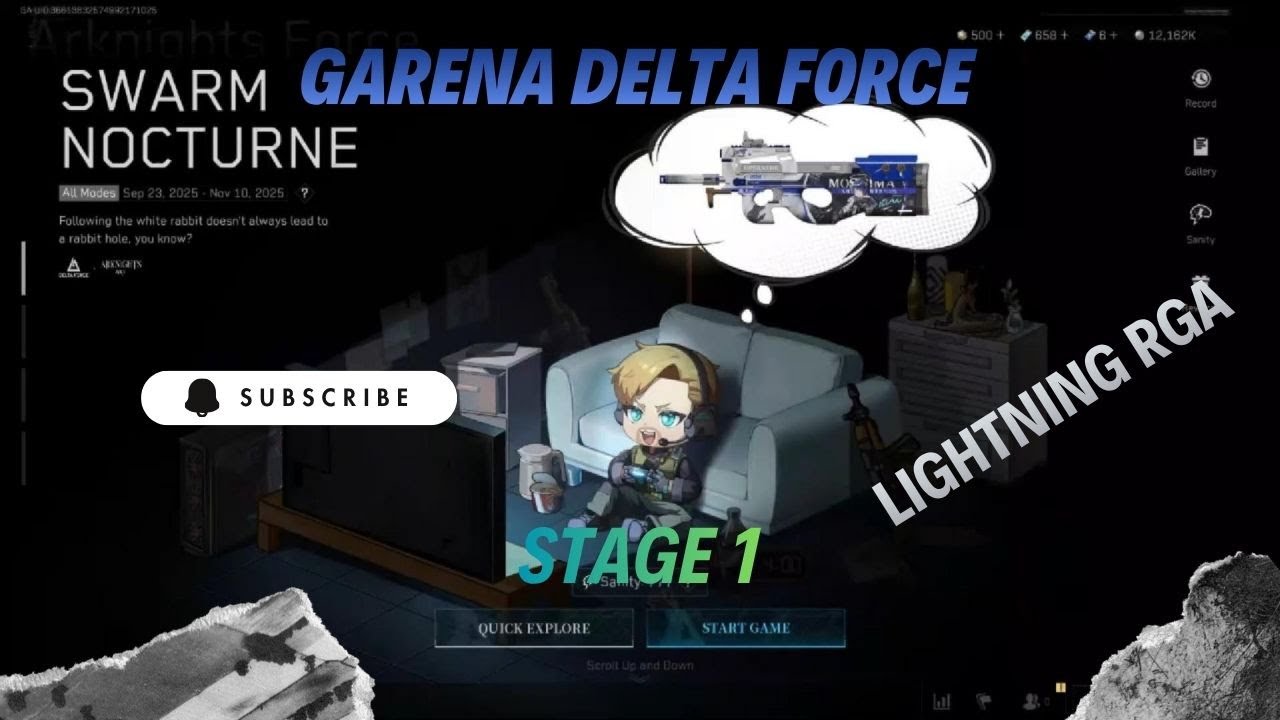 🎮 Swarm Nocturne Stage 1 - Garena Delta Force