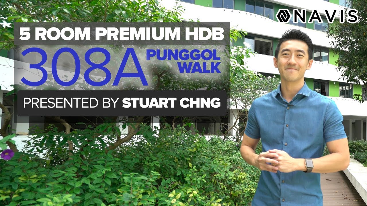 SOLD - 308A Punggol Walk BEAUTIFUL HIGH FLOOR 5 Room Premium HDB For Sale