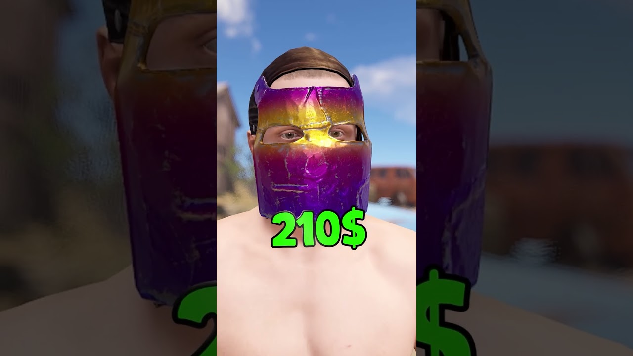 Le skin pi&ugrave; costose di Rust! 💰 #rust #rustgame