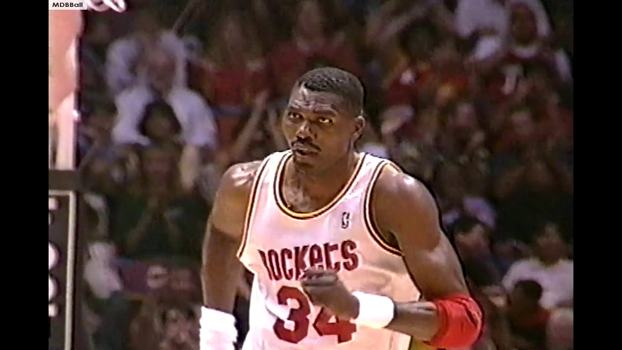 MVP Hakeem Olajuwon Dominates The Jazz! 1994 WCF Game 2