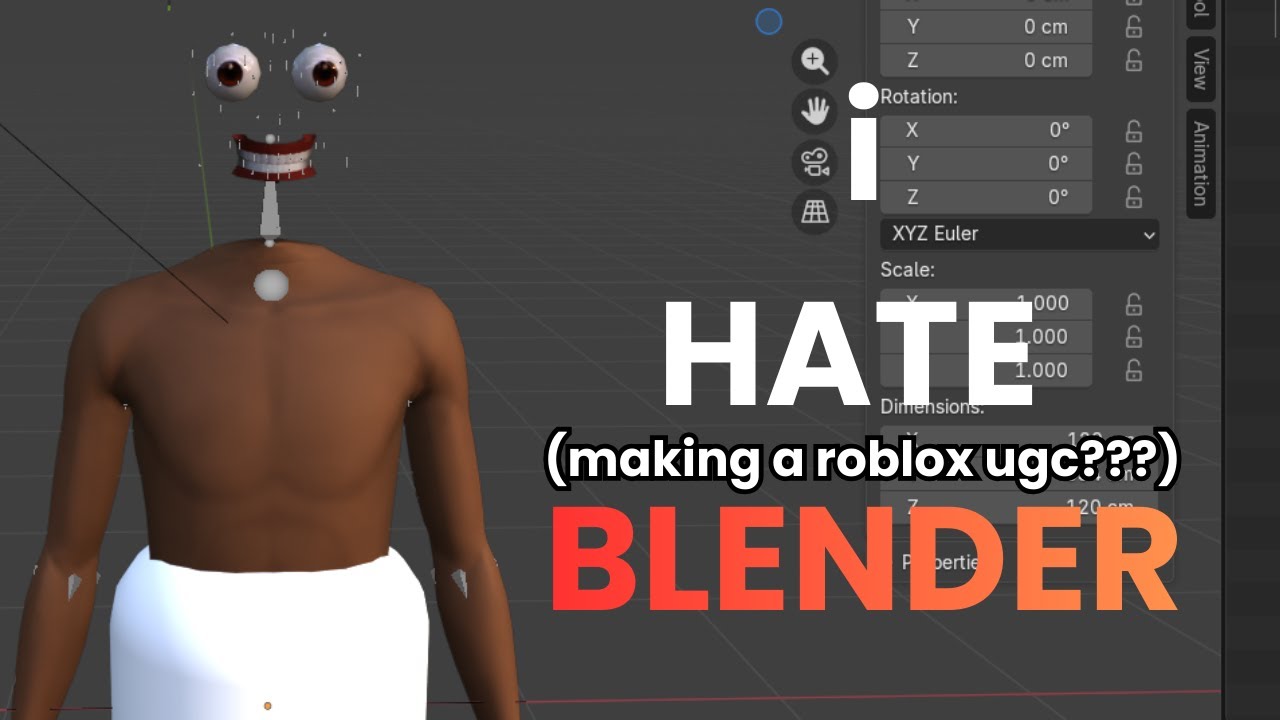 Making MY OWN roblox face but HARD MODE??? (I'm a noob...)