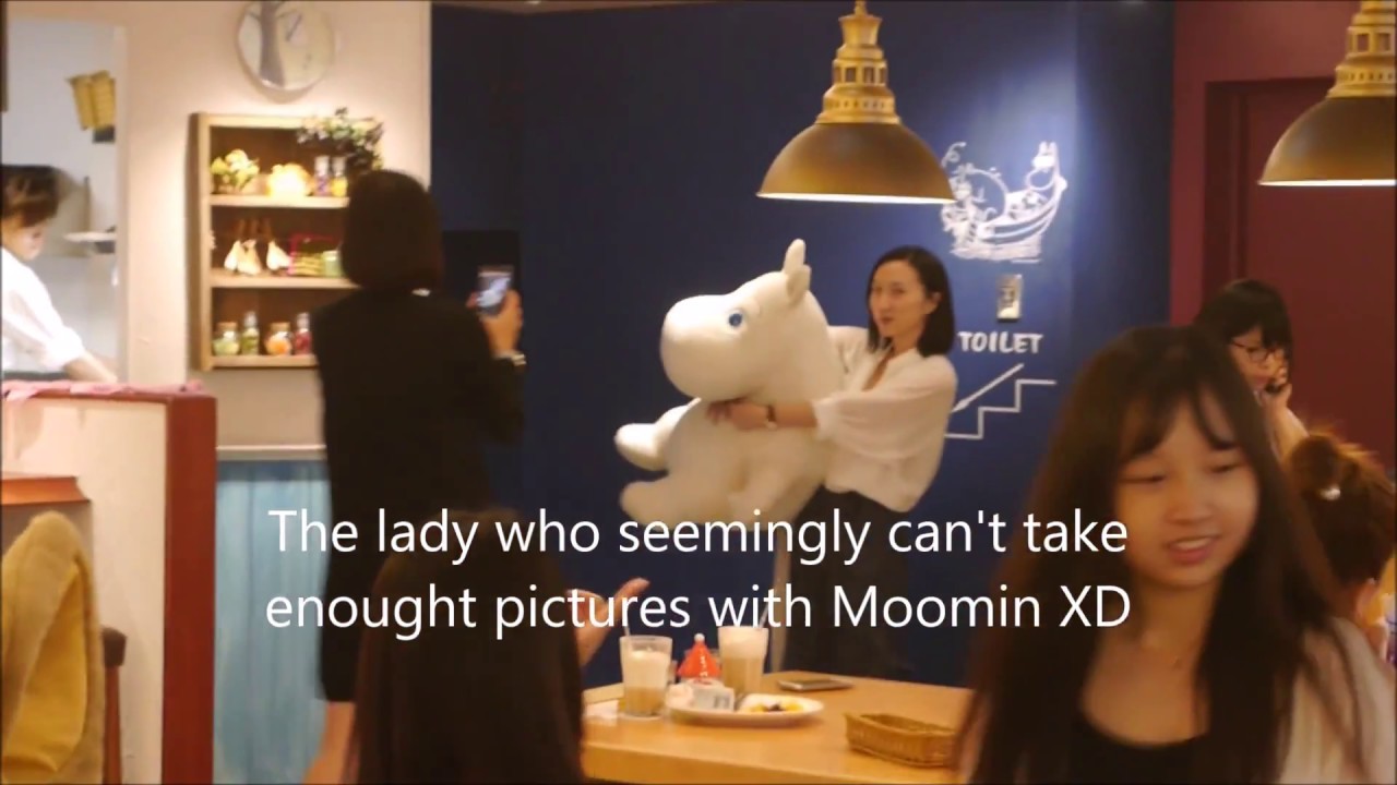 Moomin Cafe in Taipei, Taiwan (台北嚕嚕米餐廳)