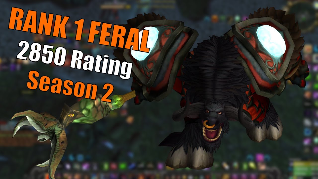 Spottman - Rank 1 Feral | Classic TBC arena PvP - Best of Twitch #14