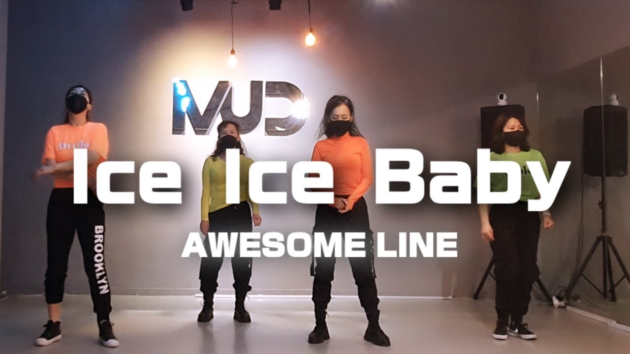 Demo- Ice Ice Baby Line Dance | 아이스 아이스 베이비 라인댄스 | Beginner