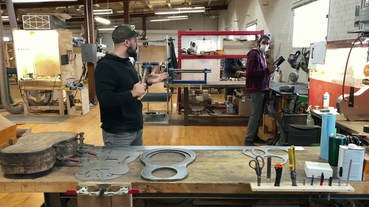 Mule Tools - Making metal Guitar shaped