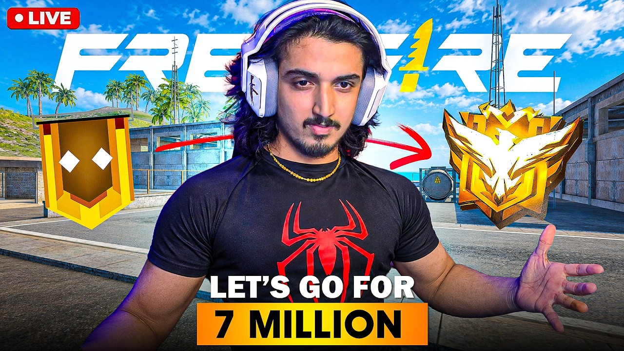 🔴[Live] Day 24🔥Br New 53 Rank Season  Road to Top-1With@LakaGamingz     🥵#freefirelive#shortsfeed