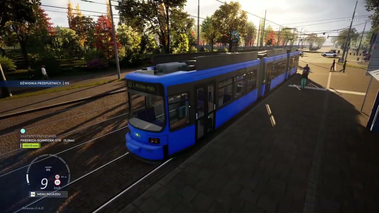 CTS Tram #15 Linia 10 starszym R2.2 w szczycie :D