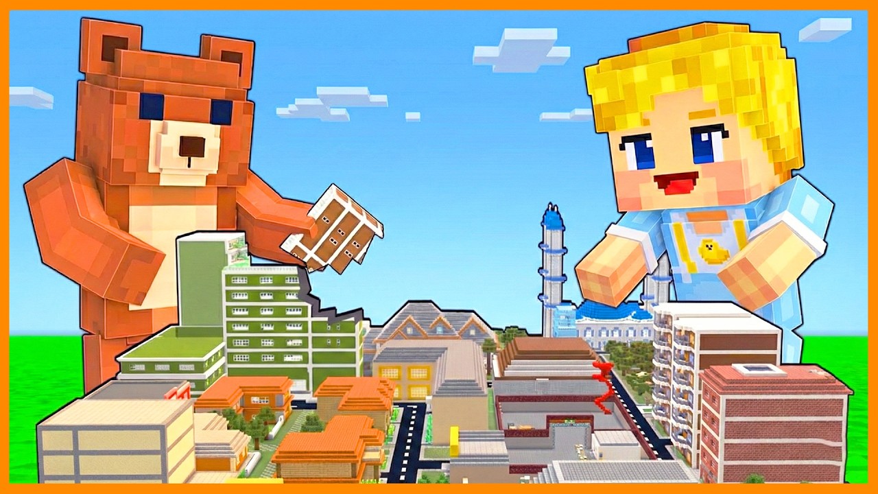 EFEKAN AİLESİ ŞEHRE SALDIRIYOR! 😱 - Minecraft Parodileri