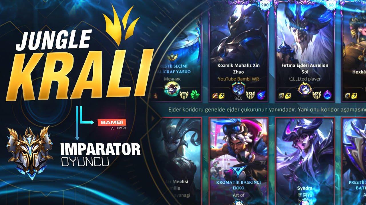 METANIN EN GÜÇLÜ ORMANCISI XIN ZHAO!?! MASTER ELO ÖĞRETİCİ GAMEPLAY!?!- Lol Wild Rift
