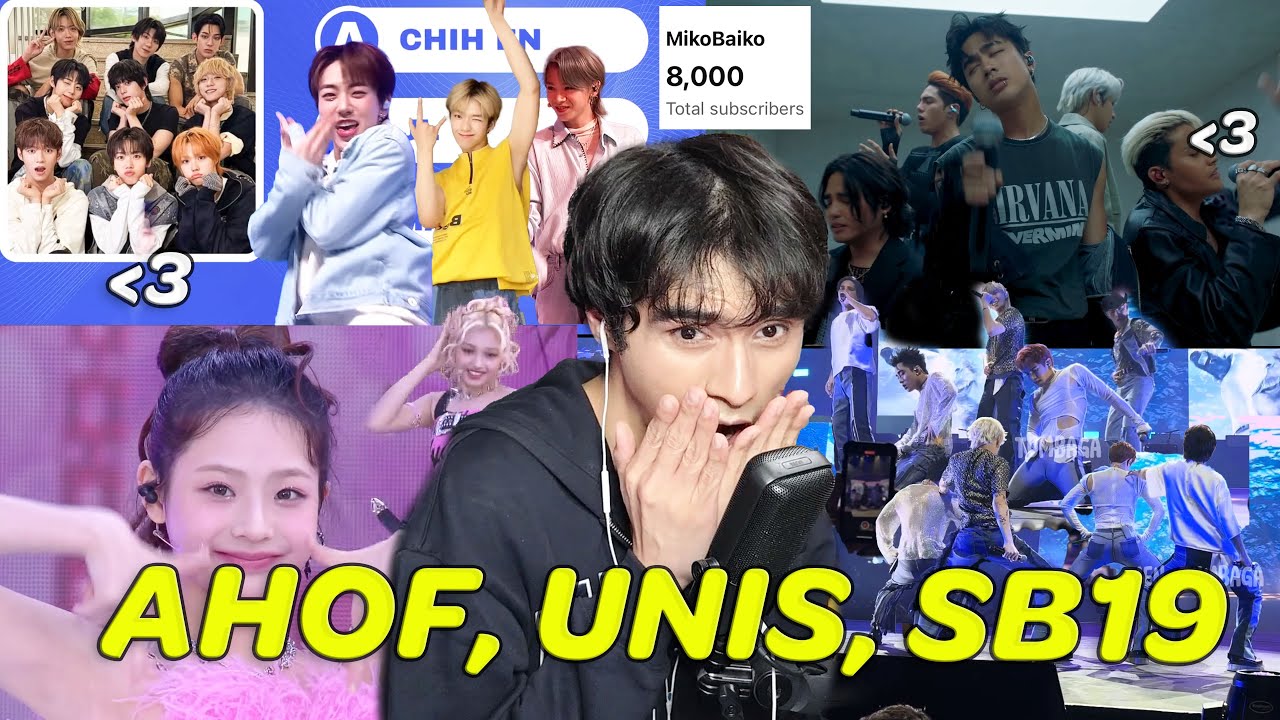 AHOF, UNIS и SB19 I WANT YOU РЕАКЦИЯ В ПРЯМОМ ЭФИРЕ | ЧЕМПИОНАТ ПОДПИСЧИКОВ ДО 8 ТЫСЯЧ