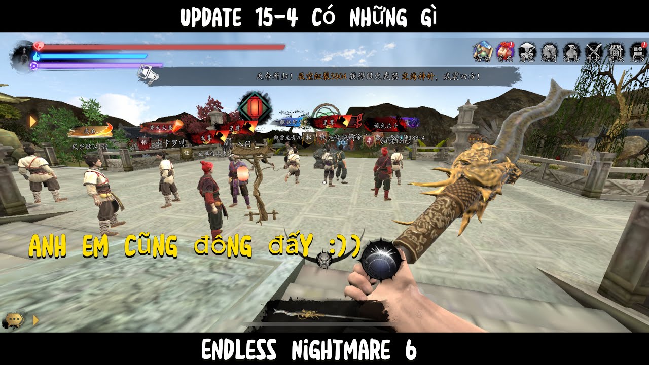 Anh em đông đảo nhưng có hơi lag 😅 . ( Endless Nightmare 6 )