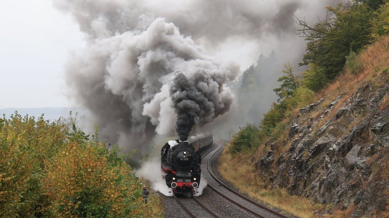 100 Jahre Br01, IGE/Eisenbahn-Romantik Dampfspektakel auf der Schiefen Ebene bei Neuenmarkt-Wirsberg